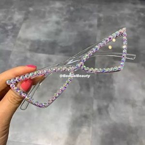 Clear “RiRi” Sunglasses